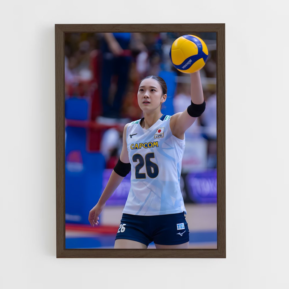 Poster Volley Énergie – affiche Volleyball (vue 5)